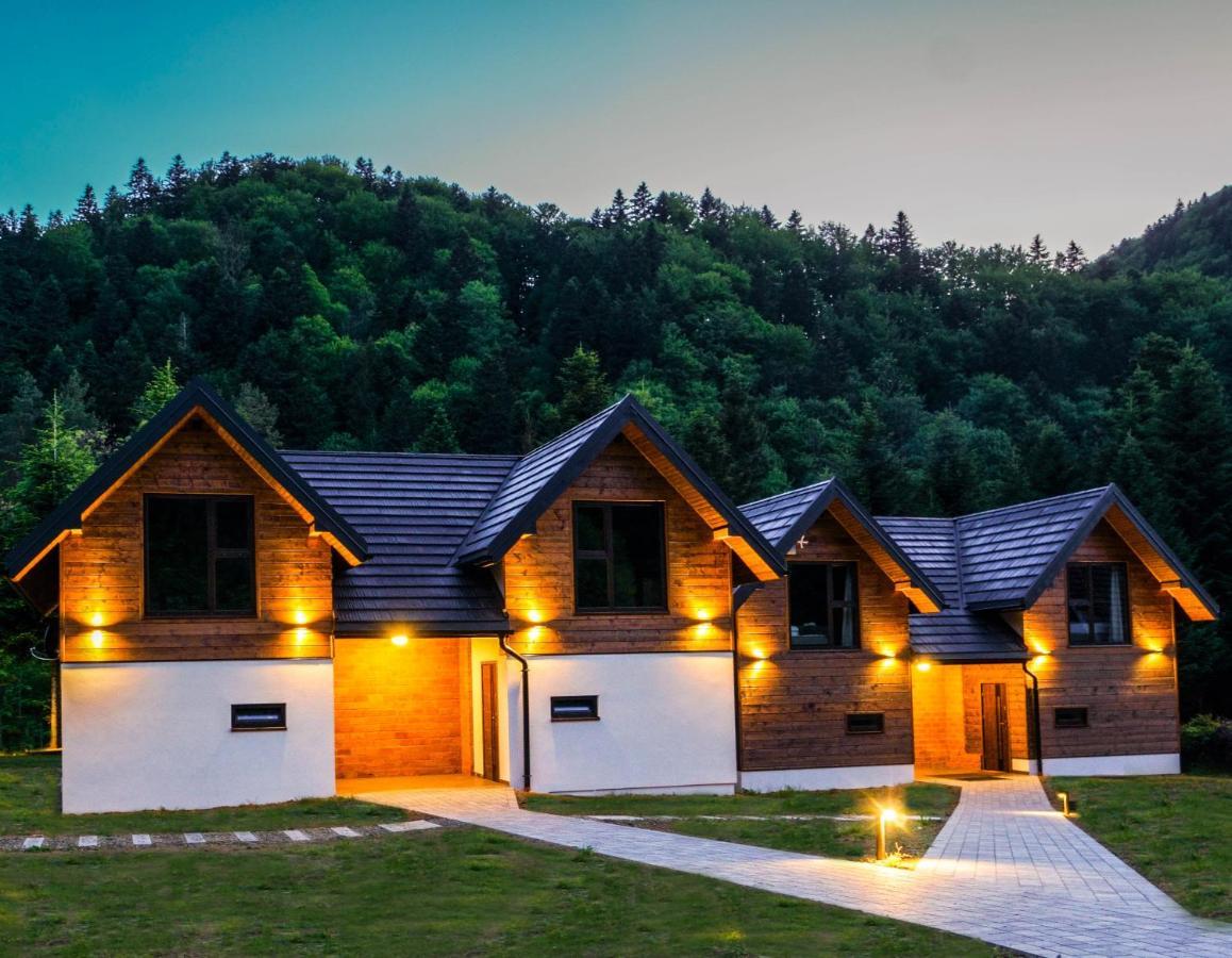 Novosiele Residence - Nad Gorska Rzeka - Lesne Spa Sauna Jacuzzi - Bieszczady Bystre  Extérieur photo