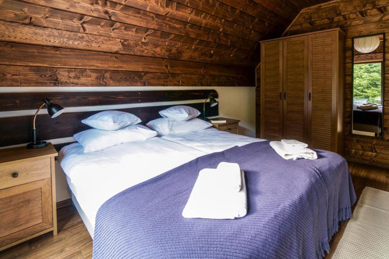 Novosiele Residence - Nad Gorska Rzeka - Lesne Spa Sauna Jacuzzi - Bieszczady Bystre  Extérieur photo