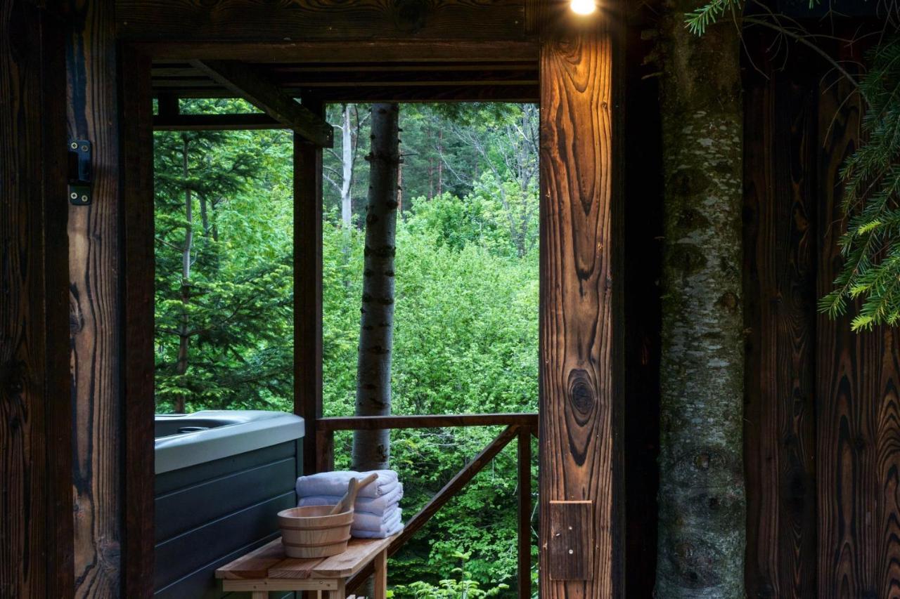 Novosiele Residence - Nad Gorska Rzeka - Lesne Spa Sauna Jacuzzi - Bieszczady Bystre  Extérieur photo