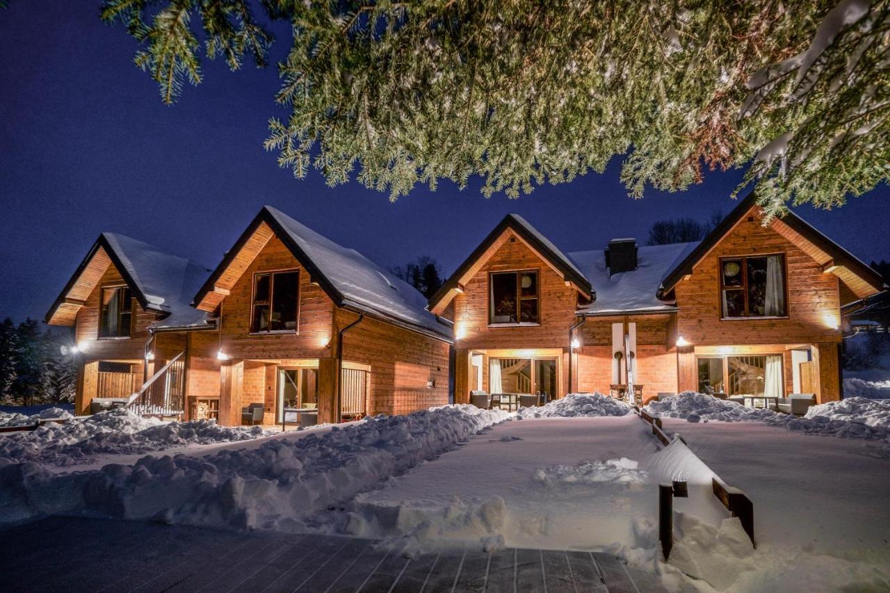 Novosiele Residence - Nad Gorska Rzeka - Lesne Spa Sauna Jacuzzi - Bieszczady Bystre  Extérieur photo