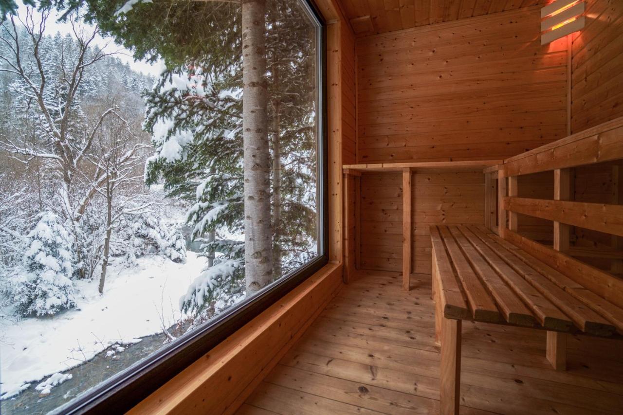 Novosiele Residence - Nad Gorska Rzeka - Lesne Spa Sauna Jacuzzi - Bieszczady Bystre  Extérieur photo
