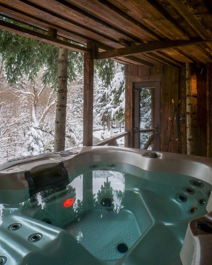 Novosiele Residence - Nad Gorska Rzeka - Lesne Spa Sauna Jacuzzi - Bieszczady Bystre  Extérieur photo