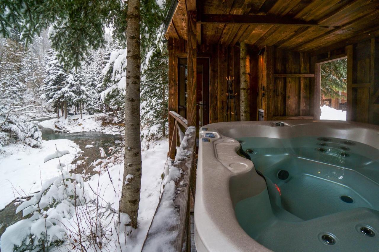 Novosiele Residence - Nad Gorska Rzeka - Lesne Spa Sauna Jacuzzi - Bieszczady Bystre  Extérieur photo