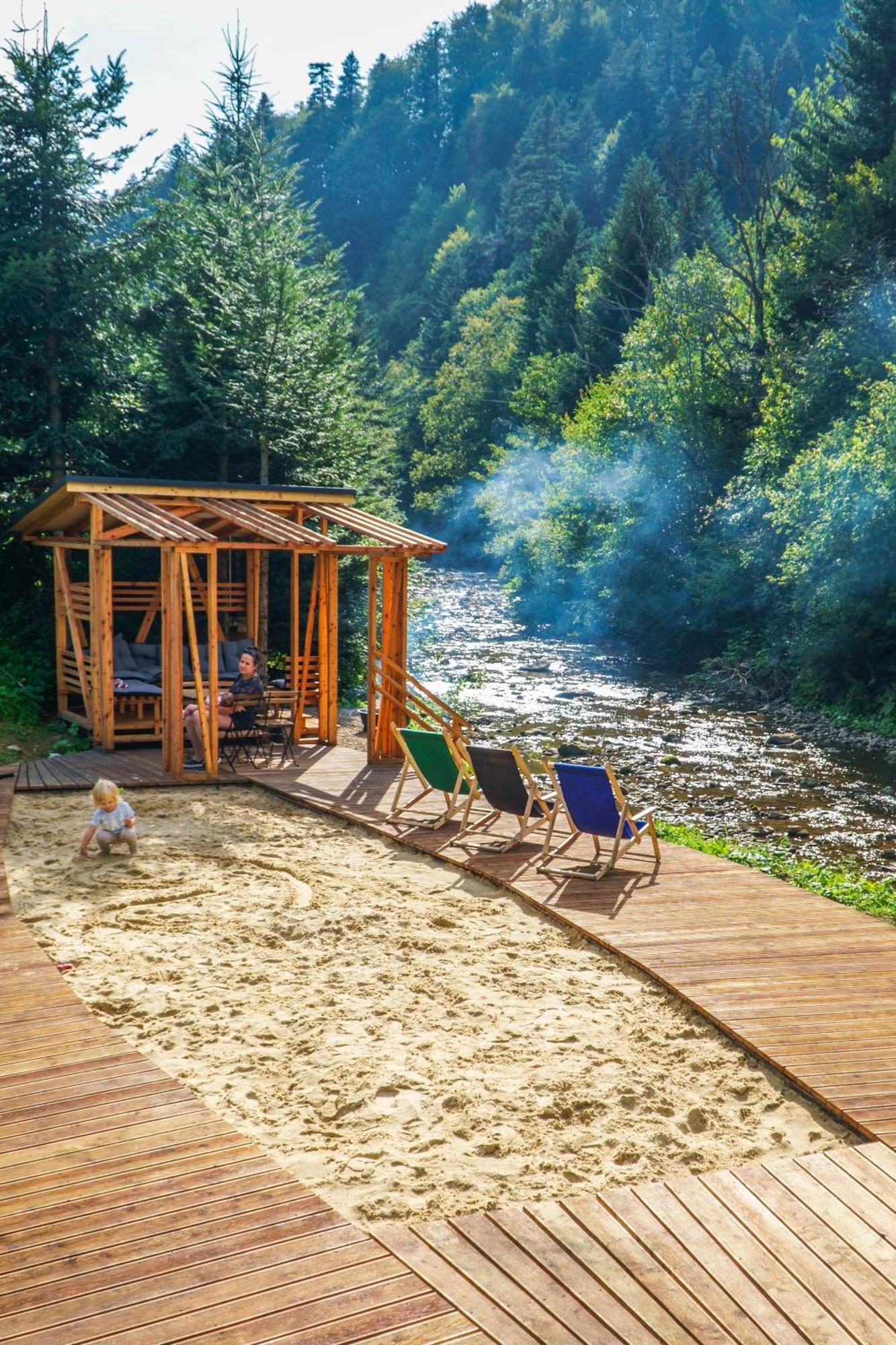 Novosiele Residence - Nad Gorska Rzeka - Lesne Spa Sauna Jacuzzi - Bieszczady Bystre  Extérieur photo