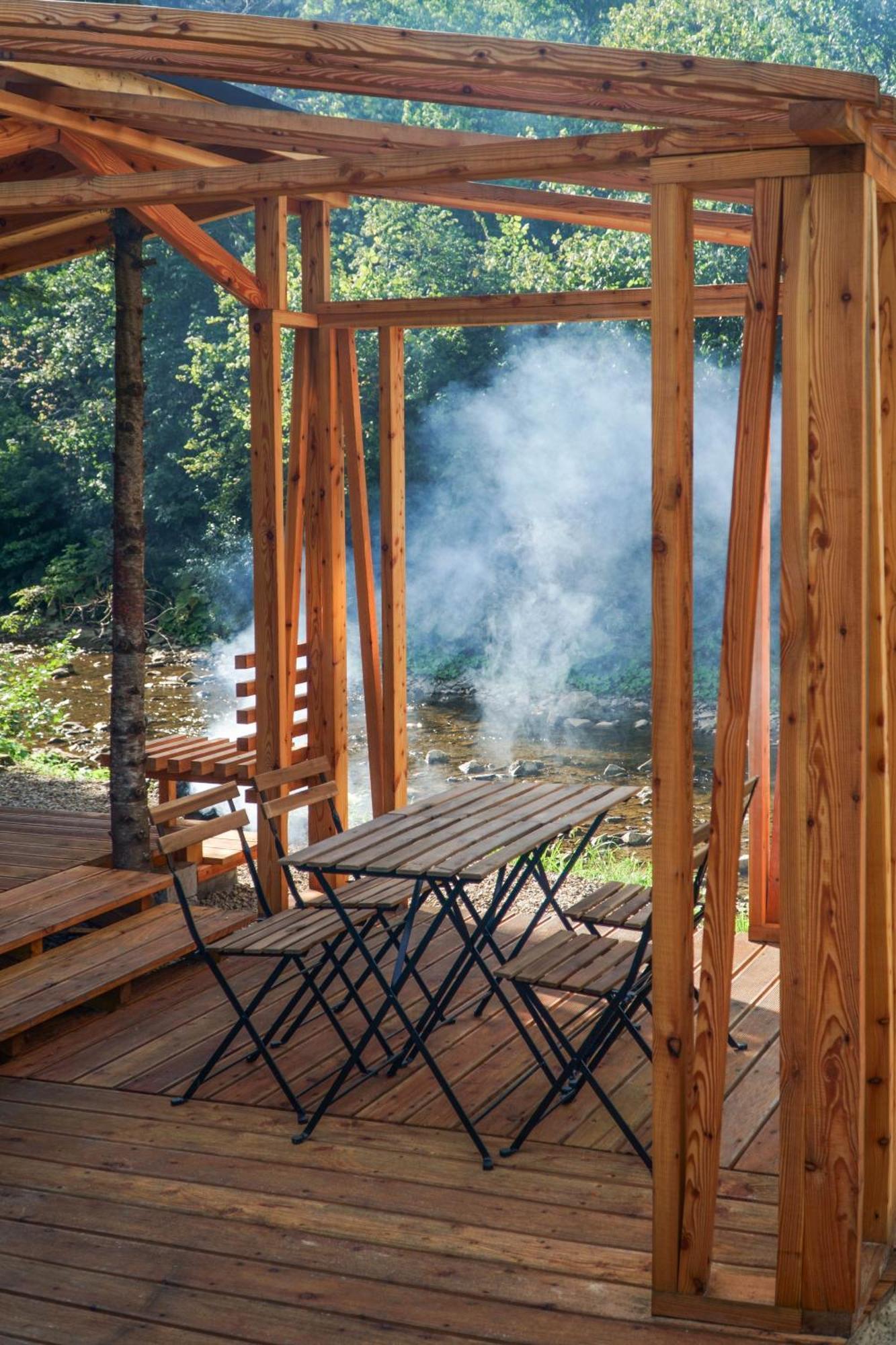 Novosiele Residence - Nad Gorska Rzeka - Lesne Spa Sauna Jacuzzi - Bieszczady Bystre  Extérieur photo