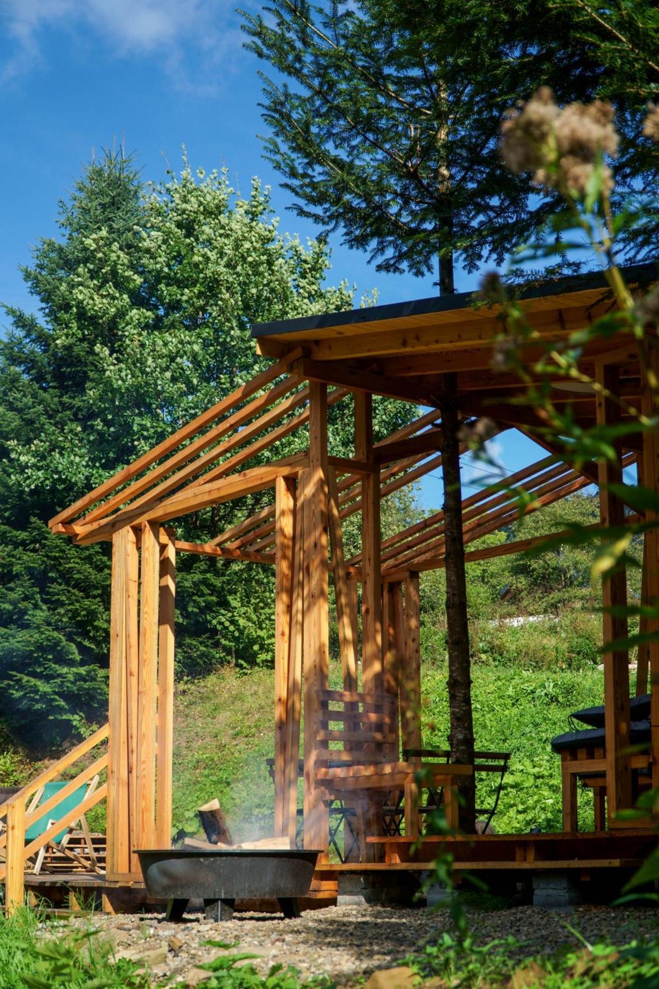 Novosiele Residence - Nad Gorska Rzeka - Lesne Spa Sauna Jacuzzi - Bieszczady Bystre  Extérieur photo